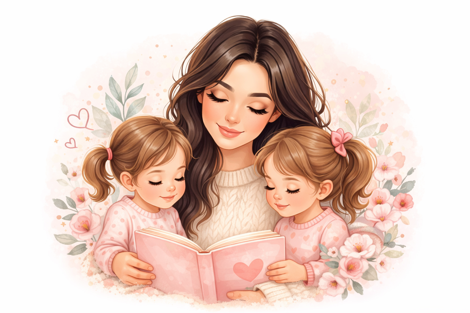 Mama mit Kindern